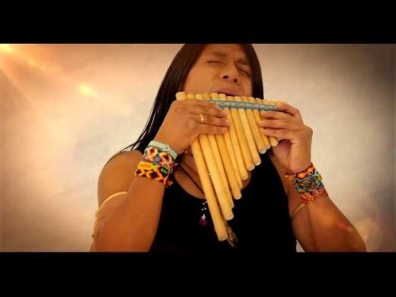 Leo Rojas - Celeste. Веселая музыка в исполнении Индейца.