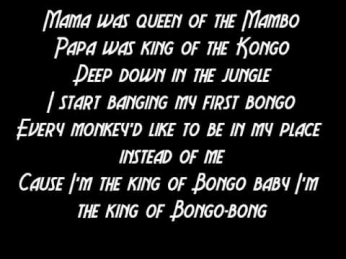 King Of The Bongo - Manu Chao - Lyrics