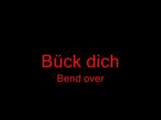 Bück Dich - Rammstein Lyrics and English Translation