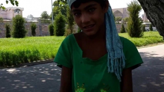 2013 Samarkand, Uzbekistan, Jugi Tajik Girl??