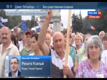 Усатый в прямом эфире Russia 24: "Люди требуют перемен!" (26.09.2015)