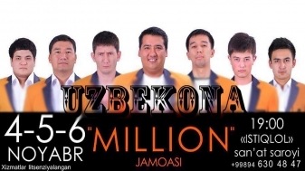 MILLION JAMOASI KONSERT DASTURI 2013
