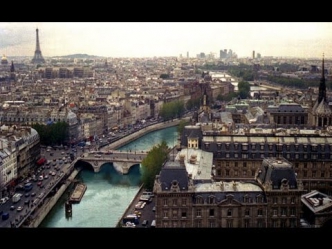 PARIS , FRANCE -  A WALKING TRAVEL TOUR - HD 1080P
