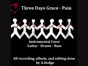 Three Days Grace Pain instrumental cover on 20250778