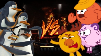(ссылка) Рэп дискуссия. Смешарики vs Пингвины Мадагаскара