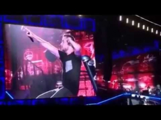 One Direction singing 'Lego House' and 'Blurred Lines' | WWAT 2014 (Rosebowl, Pasadena)