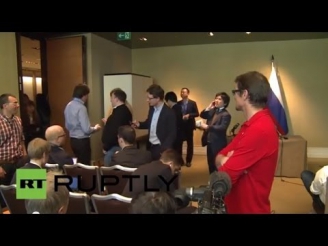 Пресс-конференция Сергея Лаврова по итогам четырехсторонней встречи по Украине в Женеве