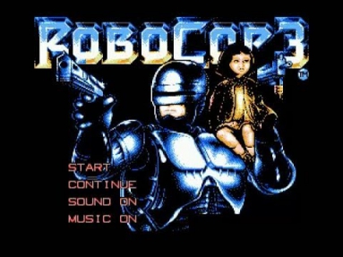 Полное прохождение (((Dendy))) "Robocop 3"-"Робокоп 3"