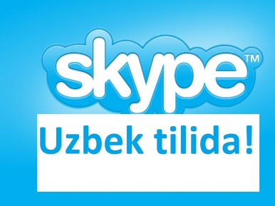 Skype o'zbek tilida!