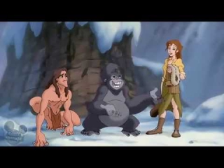 Мультик "ТАРЗАН не оставляй королеву без защиты" //Animation "Tarzan " две серии