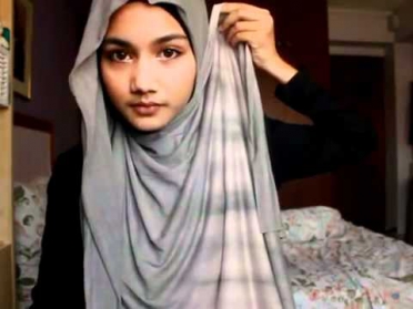 Cara pemasangan Jilbab yang benar