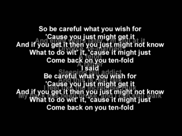 Eminem - Be Careful What You Wish For Lyrics (HQ Sound)