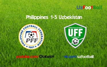 Philippines 1-5 Uzbekistan. All goals.