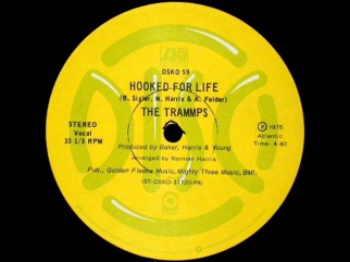 Hooked For Life - The Trammps ( Promotional 12'inch Mix - 1975 ) .