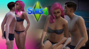 SEX ON THE FIRST DATE? ("Sims 4" ep. 2 w zombiunicorn and mlgHwnT) "The Sims 4"