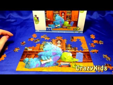 puzzle monsters.Inc / сборка пазла Корпорация монстров