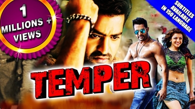 Temper (2016) Full Hindi Dubbed Movie | Jr NTR, Kajal Aggarwal, Prakash Raj, Kota Srinivasa Rao
