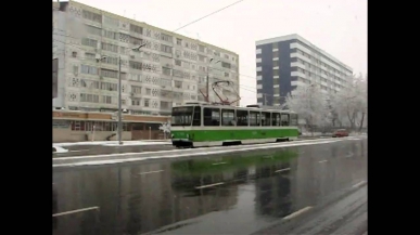 Ташкент. Трамвайный маршрут номер 8