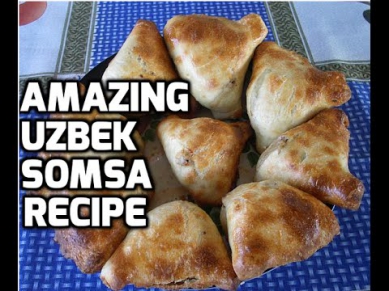 Best Uzbek Somsa (Samosa) Video Recipe in the oven