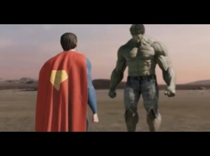 Superman VS Hulk- Супермен против Халка