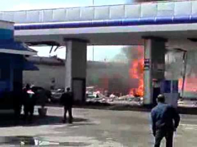 Эксклюзивное видео. Взрыв в Ташкенте.