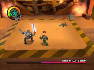 Teenage Mutant Ninja Turtles 2: Battle Nexus - Final stage На двоих