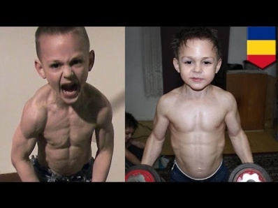 Самые сильные мальчики в мире: 9-летний Джулиан и 7-летний Клаудио Стро