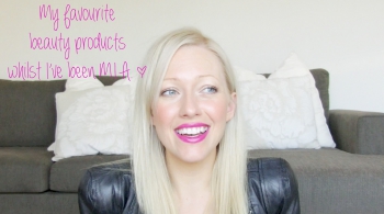 My top beauty products whilst I've been M.I.A xxx