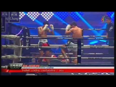 Очень красивый бой между Узбеком и Тайцем - Muay Thai
