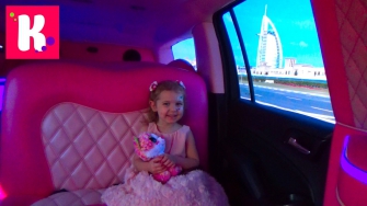 День Рождения Кати Дубаи День #5 катаемся на розовом лимузине Парк Бабочек Dubai Miracle Garden