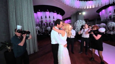 Эксклюзивное видео с годовщины свадьбы Александры Савельевой и Кирилла Сафонова