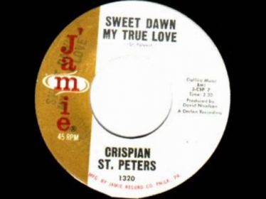 Sweet Dawn My True Love by Crispian St. Peters on Mono 1966 Jamie 45.