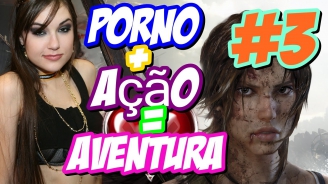 Tomb Raider - 2013 - Lara Croft a Atriz PORNO arrebentando tudo | PARTE ➌ .