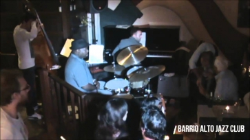 Live from Barrio Alto Jazz Club - Mino Lanzieri Quartet guest Gene Jackson