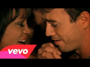 Whitney Houston with Enrique Iglesias - Could I Have This Kiss Forever