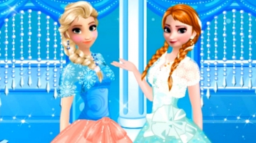 Эльза и Анна выбирают себе красивые наряды! Мультик для девочек! Детский мультик!