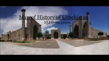 Uzbekistonni - 1510 yildan keyngi xaritasi -| Карта Узбекистана после - 1510 года