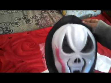 Крик призрака маску с головы прикрытием для Хеллоуин костюм участника