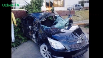Как узбеки водить машину - O'zbek avariya - Uzbekistan car accidents