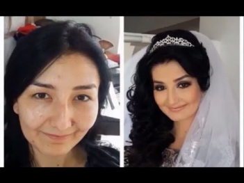 Узбекские невесты до и после - O'zbek kelinlari - Uzbek brides before and after