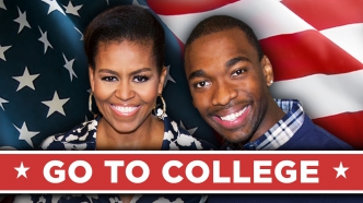 Go To College Music Video (with FIRST LADY MICHELLE OBAMA!)