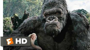 King Kong (3/10) Movie CLIP - Kong Battles the T-Rexes (2005) HD