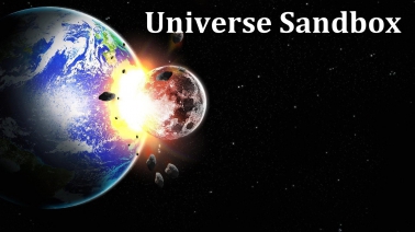 Столкновение Луны с Землей [Universe Sandbox 2] - симулятор космоса