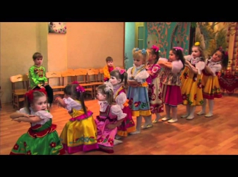 Детский танец - русские матрёшки
