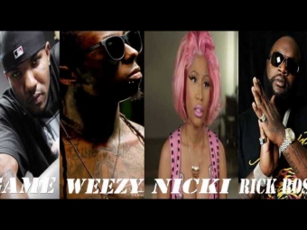 Rah - Lil Wayne Ft. Nicki Minaj Rick Ross & The Game ( BASS BOOSTED ) 2012