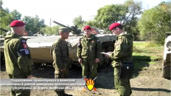 Участие военной полиции в СКШУ "ВОСТОК 2014"